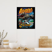 Monster Jam Pirate's Curse Poster (Keuken)