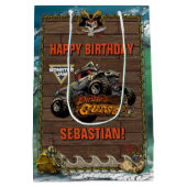 Monster Jam - Pirate's Curse Verjaardag Medium Cadeauzakje (Achterkant)