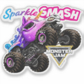 Monster Jam Sparkle Smash Big Air Sticker (Voorkant)
