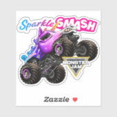 Monster Jam Sparkle Smash Big Air Sticker (Vel)