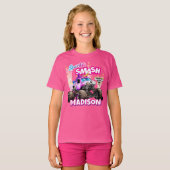 Monster Jam Sparkle Smash - Gepersonaliseerd T-shirt (Voorkant volledig)