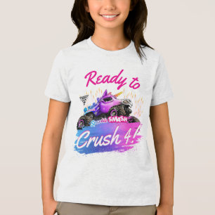 Monster Jam - Sparkle Smash Klaar om te Verpletter Tri-Blend Shirt