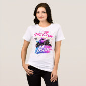 Monster Jam - Sparkle Smash Pit Crew Moeder Tri-Blend Shirt (Voorkant volledig)