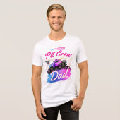 Monster Jam - Sparkle Smash Pit Crew Papa Tri-Blend Shirt (Voorkant volledig)