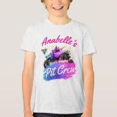 Monster Jam - Sparkle Smash Pit Crew Tri-Blend Shirt (Voorkant)