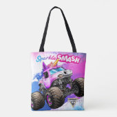 Monster Jam Sparkle Smash Tote Bag (Achterkant)
