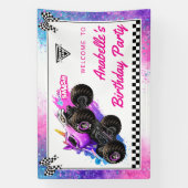 Monster Jam - Sparkle Smash Verjaardag Spandoek (Verticaal)