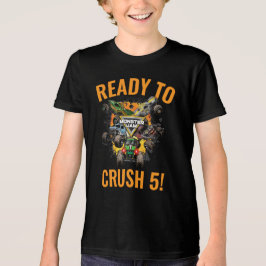 Monster Jam Trucks Klaar om te Verpletteren Tri-Blend Shirt