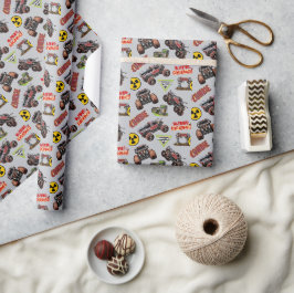 Monster Jam - Zombie Cadeaupapier