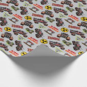 Monster Jam - Zombie Cadeaupapier (Hoek)