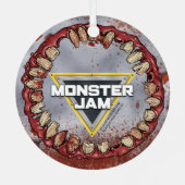 Monster Jam Zombie Metalen Ornament (Achterkant)