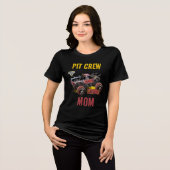 Monster Jam - Zombie Pit Crew Moeder Tri-Blend Shirt (Voorkant volledig)