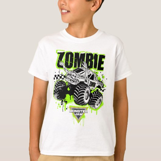 Monster Jam Zombie T-shirt (Voorkant)