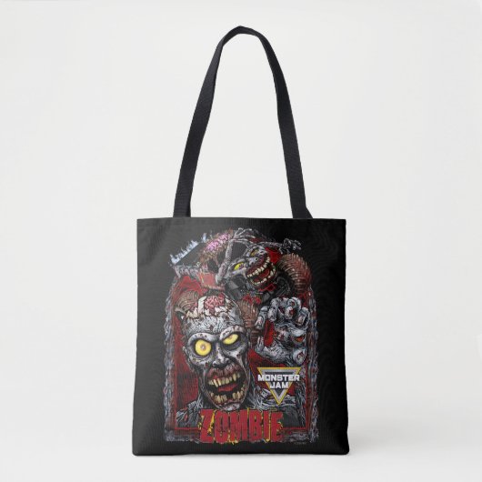 Monster Jam Zombie Tote Bag (Voorkant)