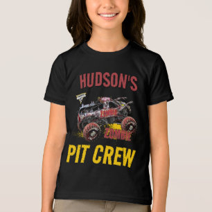 Monster Jam - Zombie Verjaardag Pit Crew Tri-Blend Shirt