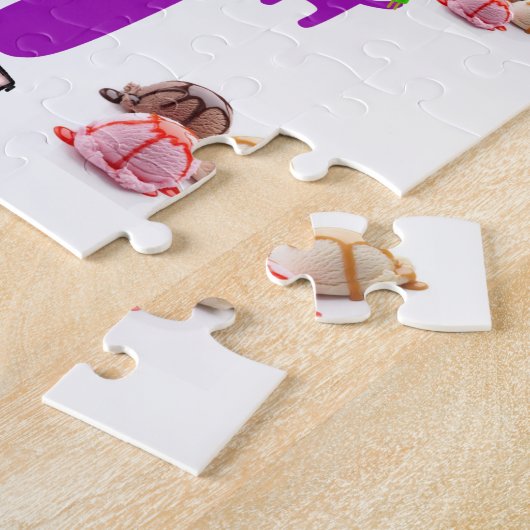 Monster Jigzaag Puzzle Legpuzzel (Zijkant)