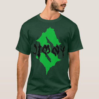 MONSTER JIMNY GREEN BLACK T-SHIRT