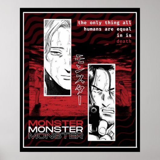 Monster Johan Tenma Poster (Voorkant)