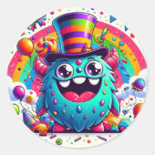 Monster Joker stickers en labels (Voorkant)