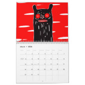 Monster-kalender voor 2011 van Motomichi Nakamura Kalender (Mar 2026)