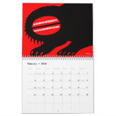 Monster-kalender voor 2011 van Motomichi Nakamura Kalender (Feb 2026)