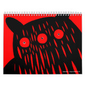 Monster-kalender voor 2011 van Motomichi Nakamura Kalender (Hoes)