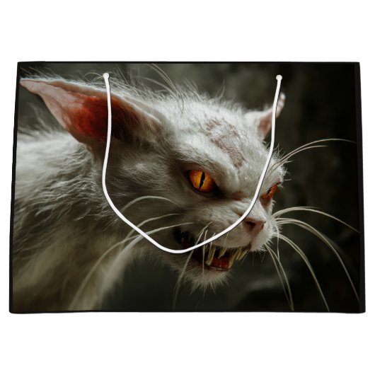 Monster kat groot cadeauzakje (Voorkant)