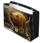 Monster kat groot cadeauzakje (Achterkant Gekanteld)