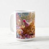 Monster kat  koffiemok (Voorkant links)