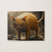 Monster kat legpuzzel (Horizontaal)