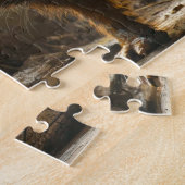 Monster kat legpuzzel (Zijkant)