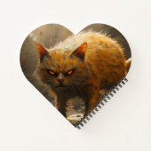 Monster kat notitieboek (Achterkant)