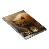 Monster kat notitieboek (Rechterzijde)