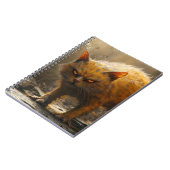 Monster kat notitieboek (Linkerzijde)