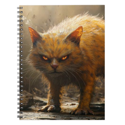 Monster kat notitieboek (Voorkant)