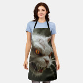 Monster kat schort (Gedragen)