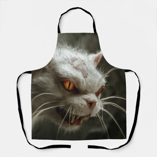 Monster kat schort (Voorkant)