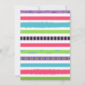 Monster Kids Kleurkaart Feest Favoriet Bedankt (Achterkant)