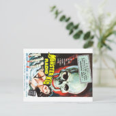 Monster Kind Radio ontmoet de Schroefschedel Briefkaart (Staand voorkant)