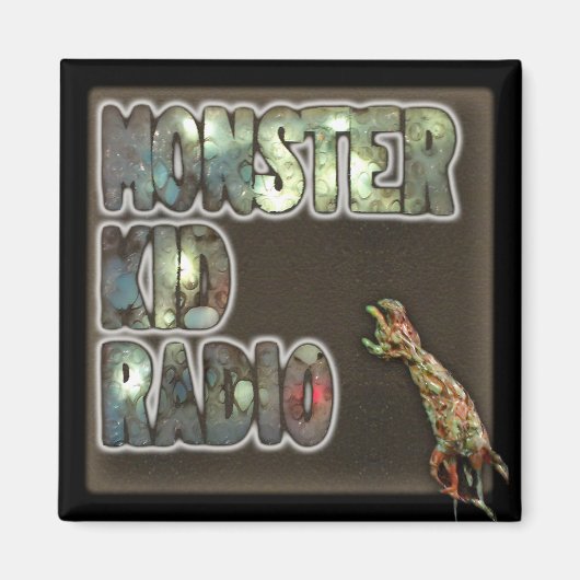 Monster Kind Radioteken Magneet (Voorkant)