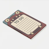 Monster Kladblok Takenlijst Post-it® Notes (Schuin)