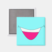 MONSTER KOELKAST Mondmagneet Magneet (Voorkant / Achterkant)