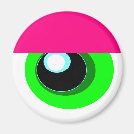 Monster Koelkast Slaapoog Magneet 1