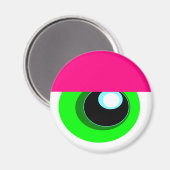 Monster Koelkast SlaapOog Magneet 2 (Voorkant / Achterkant)