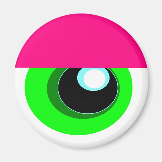 Monster Koelkast SlaapOog Magneet 2 (Voorkant)