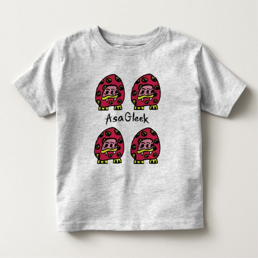 MONSTER LADYBUG KINDER SHIRT (Voorkant)