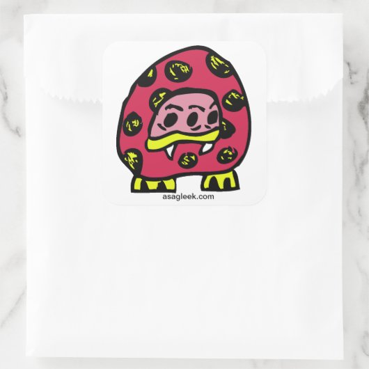 Monster Ladybug Sticker (Tas)