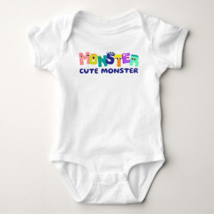 Monster leuke monster romper