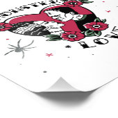 Monster Liefde Bruid van Frankenstein  Tattoo Foto Afdruk (Hoek)