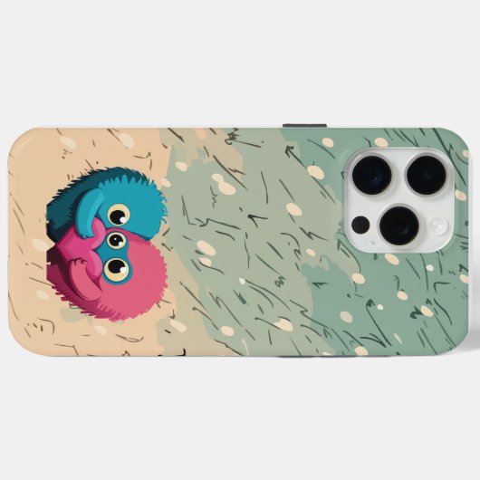 Monster Love Case-Mate iPhone Case (Achterkant (horizontaal))